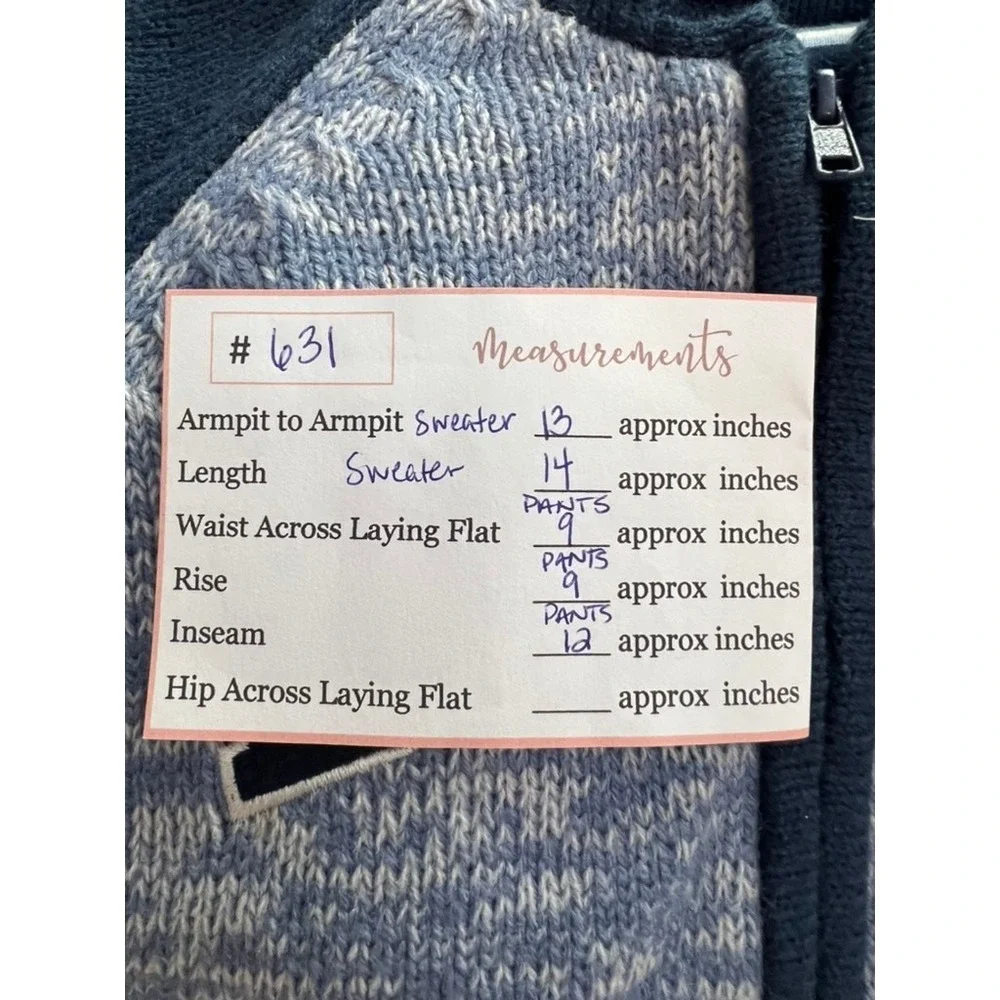 NWT Beluga New York 3 Piece Set Sweater Shirt Jeans Cotton Blend Boys Size 24M